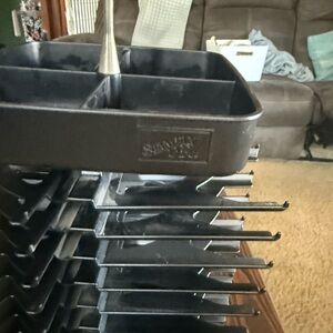 Black Stampin Up Ink Tray Organizer